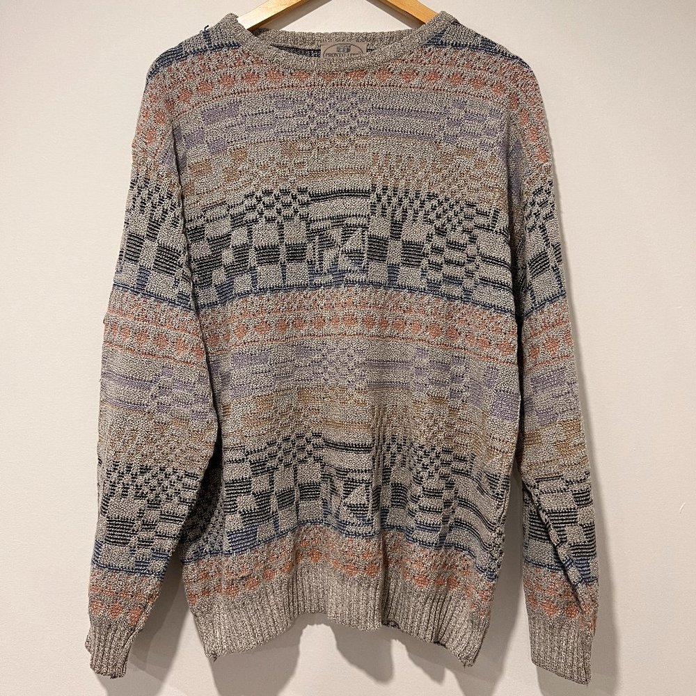 PRONTO UOMO Knitted Sweater - Size Large (52)